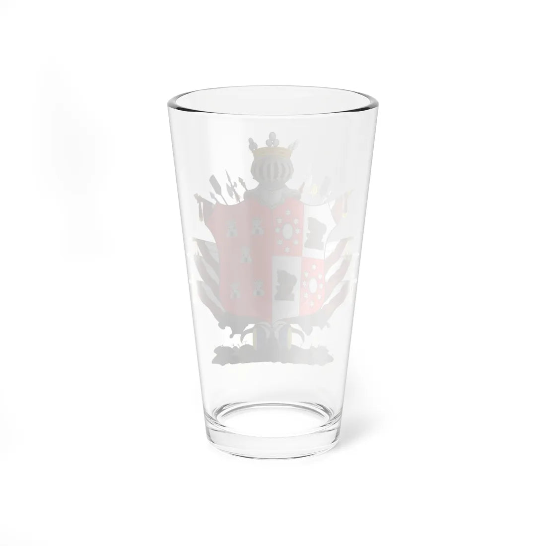 Coat of Arms of Antonio Olaguer Feliu Viceroy of the Rio de la Plata (Equatorial Guinea) (Coat of Arms) Pint Glass 16oz - Go Mug Yourself