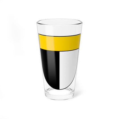 Coat of arms of Anwil (Switzerland) (Coat of Arms) Pint Glass 16oz 16oz - Go Mug Yourself