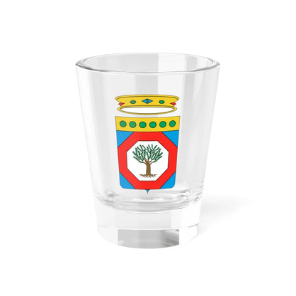 Coat of Arms of Apulia (Italy) (Coat of Arms) Shot Glass 1.5oz 1.5oz - Go Mug Yourself