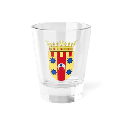 Coat of Arms of Aranda Comarca (Spain) (Coat of Arms) Shot Glass 1.5oz 1.5oz - Go Mug Yourself