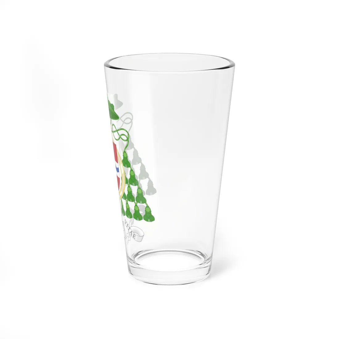 Coat of Arms of Archbishop Piero Marini Order of Isabella the Catholic (Spain) (Coat of Arms) Pint Glass 16oz - Go Mug Yourself