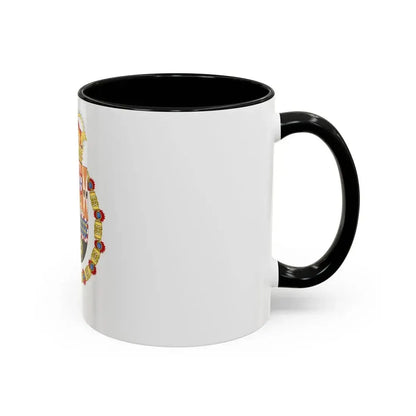 Coat of Arms of Archduke Albert of Austria as Governor-Monarch of the Low Countries - Accent Coffee Mug - Go Mug Yourself
