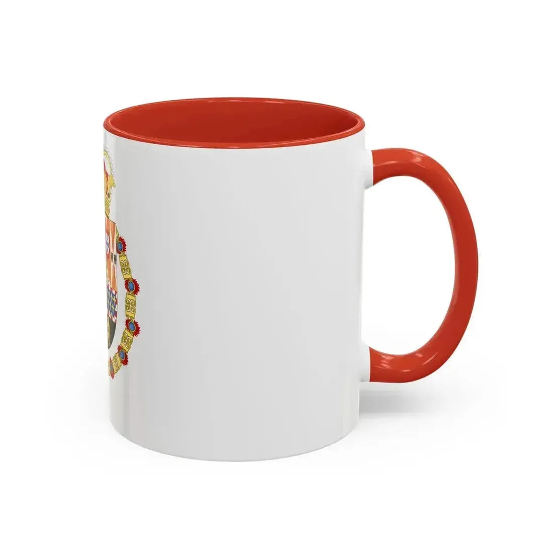 Coat of Arms of Archduke Albert of Austria as Governor-Monarch of the Low Countries - Accent Coffee Mug - Go Mug Yourself