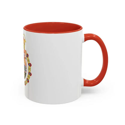 Coat of Arms of Archduke Albert of Austria as Governor-Monarch of the Low Countries - Accent Coffee Mug - Go Mug Yourself