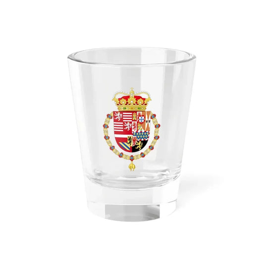 Coat of Arms of Archduke Albert of Austria as Governor-Monarch of the Low Countries - Shot Glass 1.5oz 1.5oz - Go Mug Yourself
