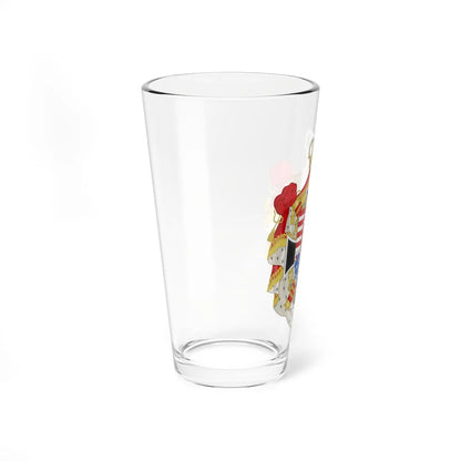 Coat of Arms of Archduke Charles Duke of Teschen (Austria) (Coat of Arms) Pint Glass 16oz - Go Mug Yourself