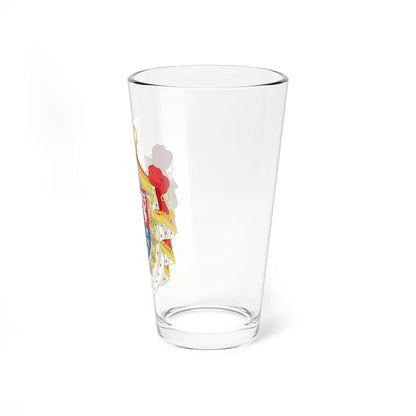 Coat of Arms of Archduke Franz Ferdinand of Austria (Austria) (Coat of Arms) Pint Glass 16oz - Go Mug Yourself