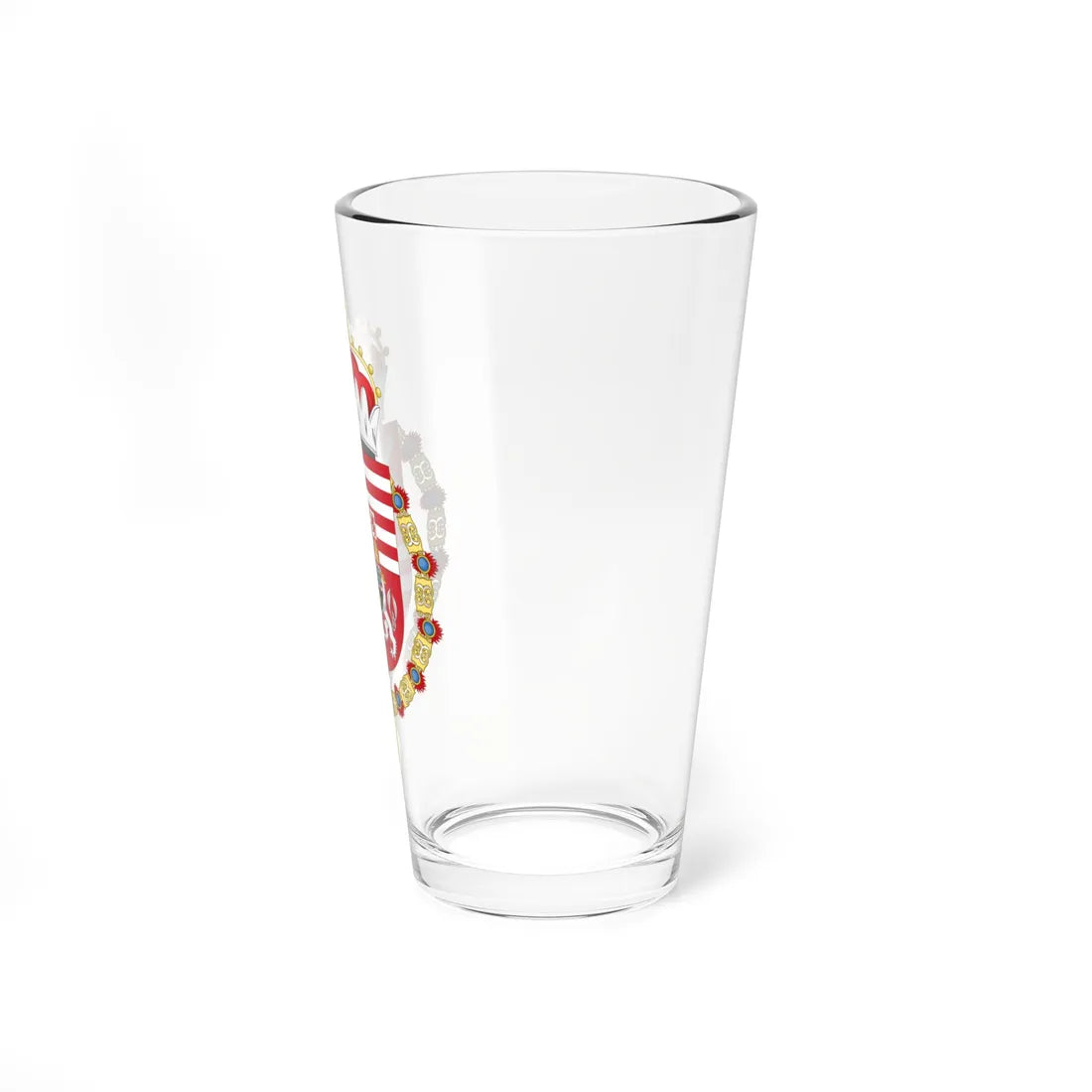 Coat of Arms of Archduke Maximilian of Austria 1527-1576 (Austria) (Coat of Arms) Pint Glass 16oz - Go Mug Yourself