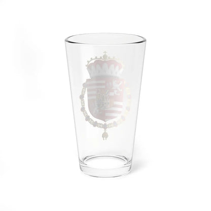 Coat of Arms of Archduke Maximilian of Austria 1527-1576 (Netherlands) (Coat of Arms) Pint Glass 16oz - Go Mug Yourself