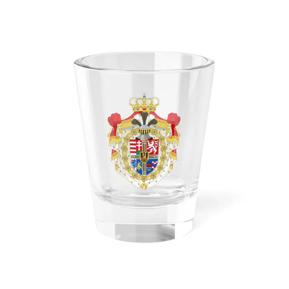 Coat of Arms of Archduke Wilhelm Franz of Austria (Austria) (Coat of Arms) Shot Glass 1.5oz 1.5oz - Go Mug Yourself