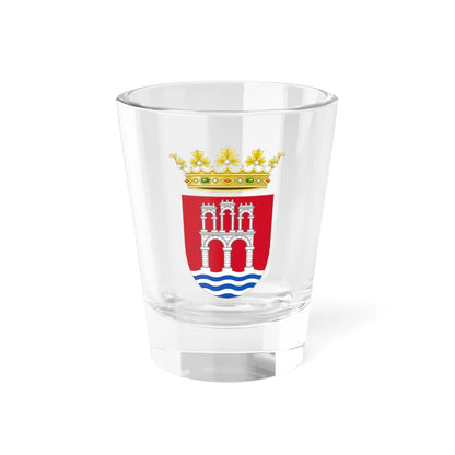 Coat of Arms of Arcos de la Frontera (Spain) (Coat of Arms) Shot Glass 1.5oz 1.5oz - Go Mug Yourself
