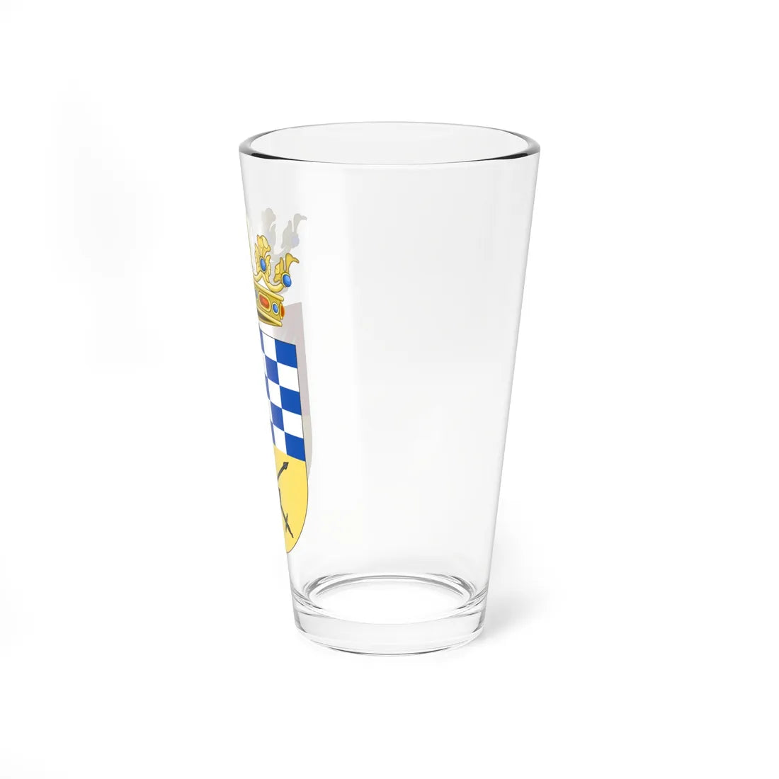 Coat of Arms of Argamasilla de Alba (Spain) (Coat of Arms) Pint Glass 16oz - Go Mug Yourself