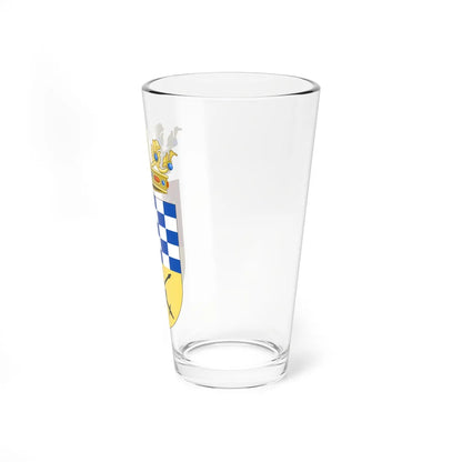 Coat of Arms of Argamasilla de Alba (Spain) (Coat of Arms) Pint Glass 16oz - Go Mug Yourself