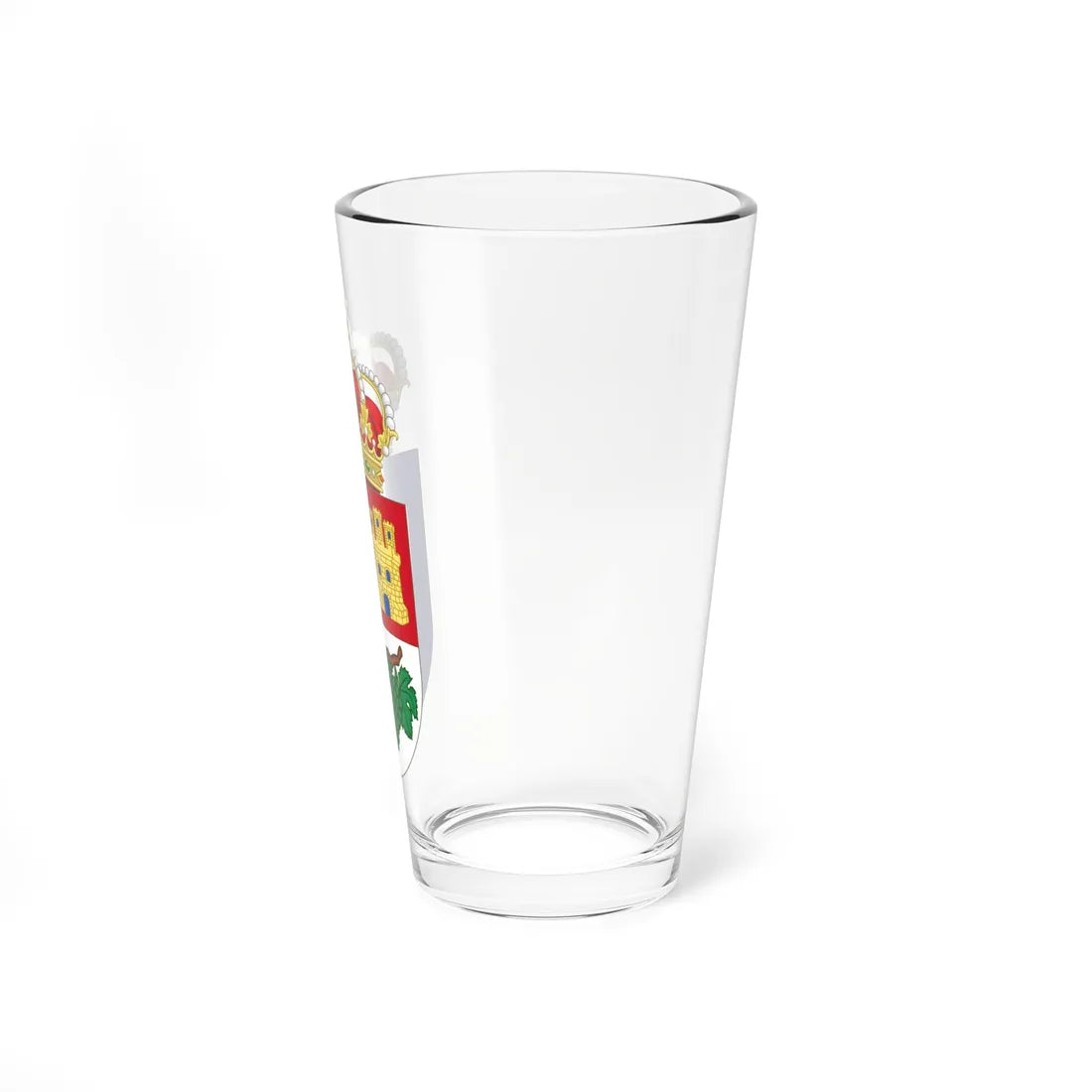 Coat of Arms of Arganda del Rey (Spain) (Coat of Arms) Pint Glass 16oz - Go Mug Yourself
