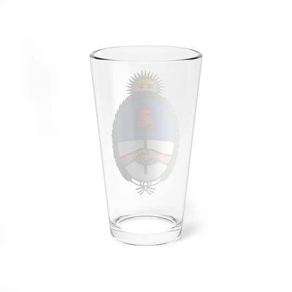 Coat of arms of Argentina 2 (Argentina) (Coat of Arms) Pint Glass 16oz - Go Mug Yourself