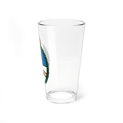 Coat of arms of Argentina 2 (Argentina) (Coat of Arms) Pint Glass 16oz - Go Mug Yourself