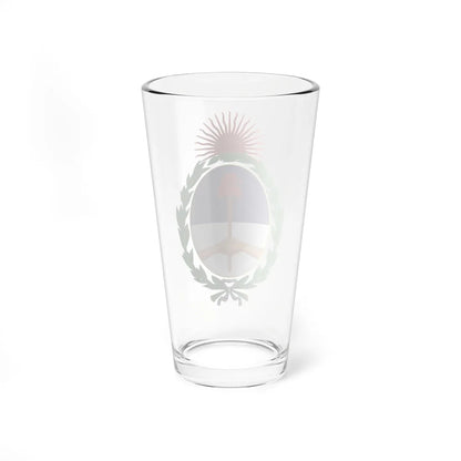 Coat of arms of Argentina Alternative (Argentina) (Coat of Arms) Pint Glass 16oz - Go Mug Yourself