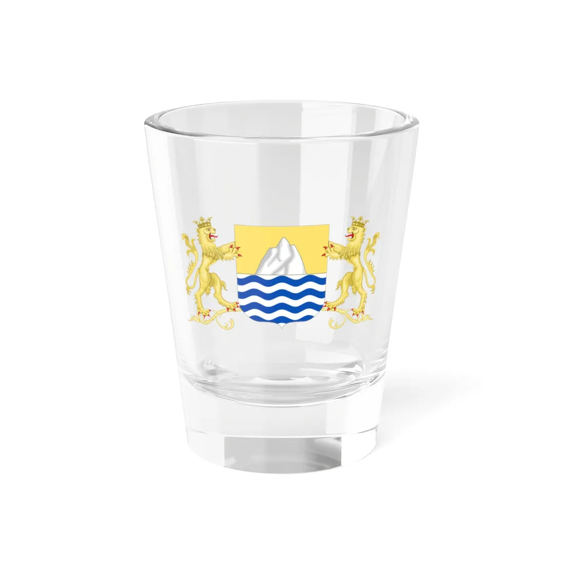 Coat of Arms of Arica (Chile) (Coat of Arms) Shot Glass 1.5oz 1.5oz - Go Mug Yourself