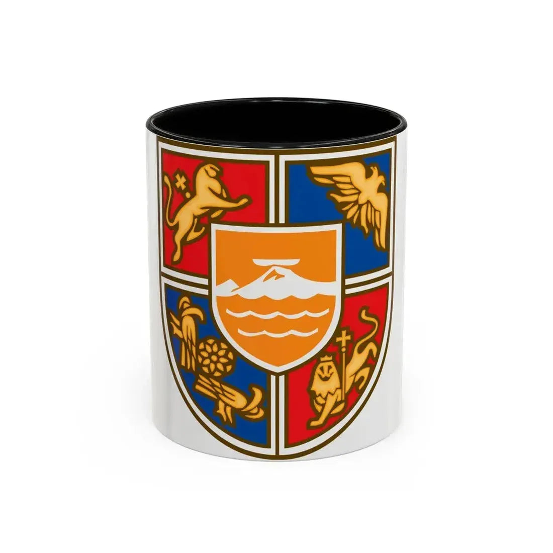 Coat of Arms of Armenia 2 - Accent Coffee Mug 11oz Black - Go Mug Yourself