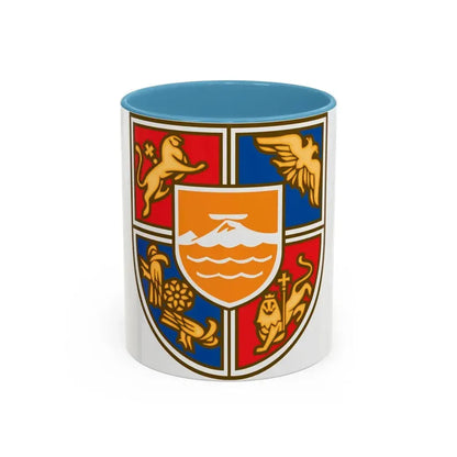 Coat of Arms of Armenia 2 - Accent Coffee Mug 11oz Light Blue - Go Mug Yourself