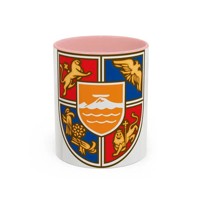 Coat of Arms of Armenia 2 - Accent Coffee Mug 11oz Pink - Go Mug Yourself