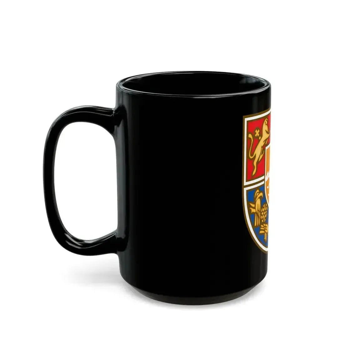 Coat of Arms of Armenia 2 - Black Coffee Mug - Go Mug Yourself