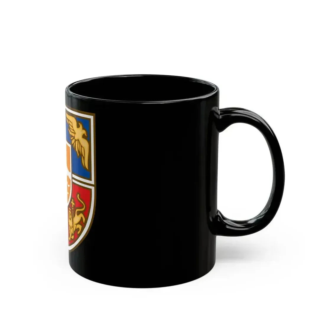 Coat of Arms of Armenia 2 - Black Coffee Mug - Go Mug Yourself