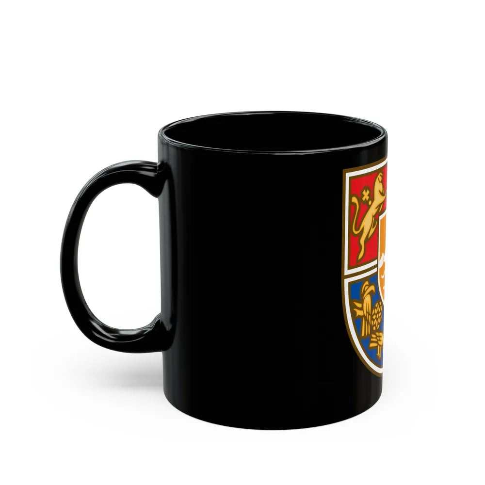 Coat of Arms of Armenia 2 - Black Coffee Mug-Go Mug Yourself