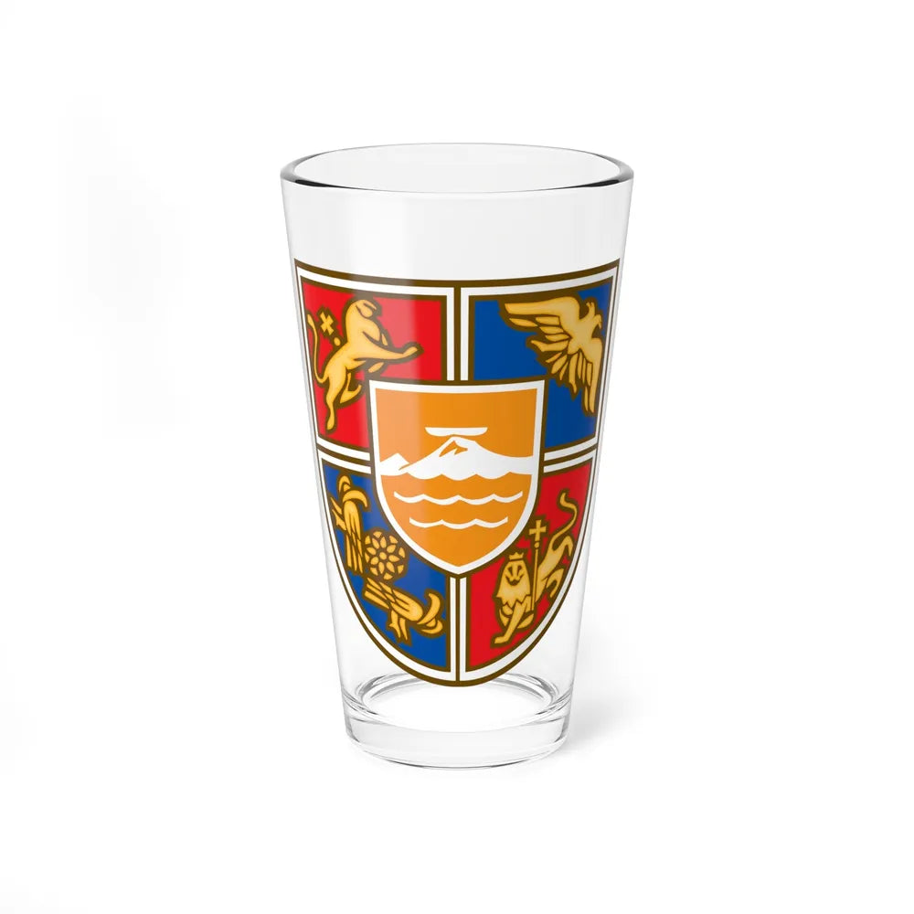 Coat of Arms of Armenia 2 - Pint Glass 16oz-16oz-Go Mug Yourself