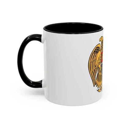Coat of arms of Armenia - Accent Coffee Mug - Go Mug Yourself