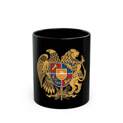 Coat of arms of Armenia - Black Coffee Mug 11oz - Go Mug Yourself
