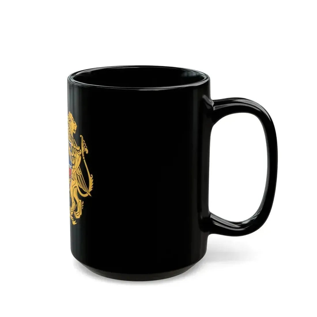 Coat of arms of Armenia - Black Coffee Mug - Go Mug Yourself
