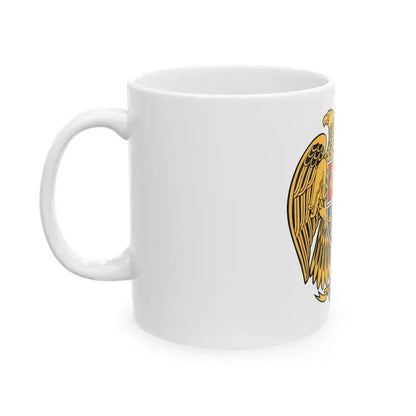 Coat of arms of Armenia - White Coffee Mug - Go Mug Yourself