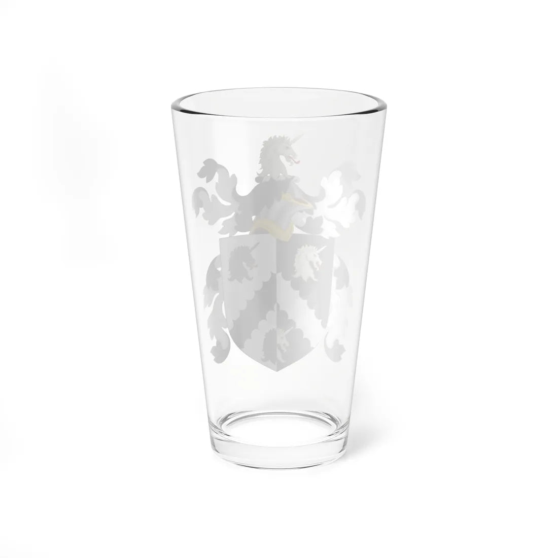 Coat of Arms of Arthur Dobbs (United States) (Coat of Arms) Pint Glass 16oz - Go Mug Yourself