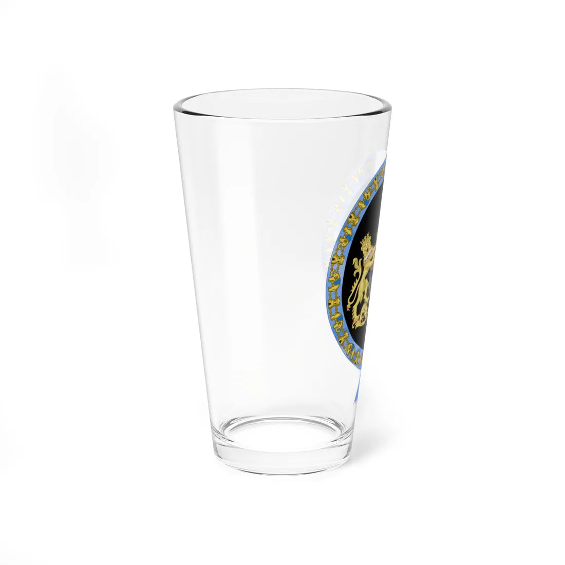 Coat of Arms of Arthur of Connaught Order of the Elephant Variant (United Kingdom) (Coat of Arms) Pint Glass 16oz - Go Mug Yourself