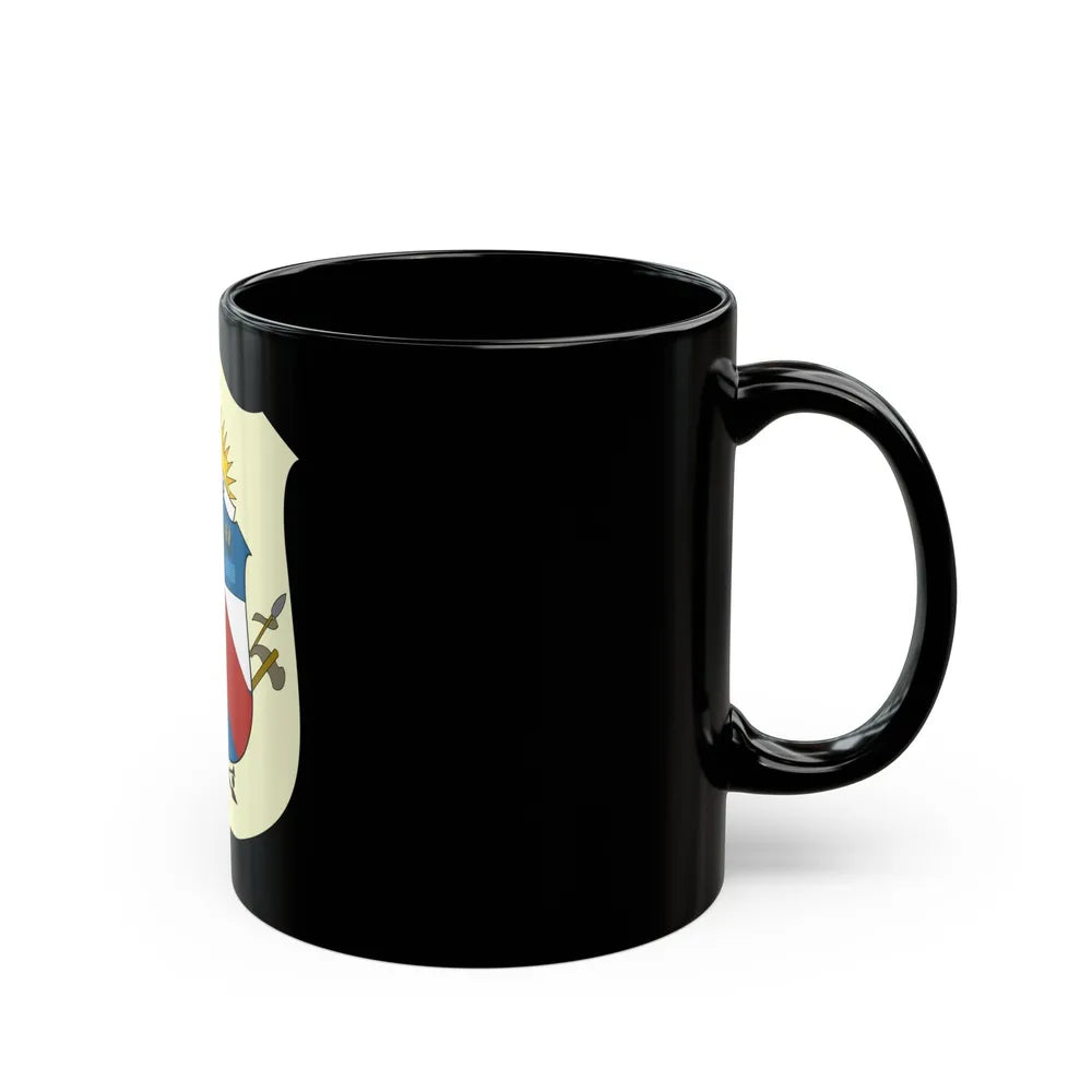 Coat of Arms of Artigas Department, Uruguay - Black Coffee Mug-Go Mug Yourself