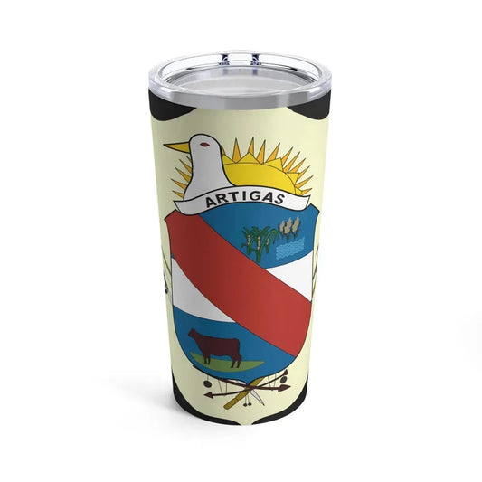 Coat of Arms of Artigas Department, Uruguay - Tumbler 20oz 20oz - Go Mug Yourself