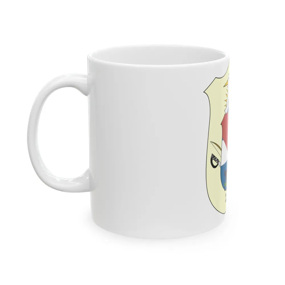 Coat of Arms of Artigas Department, Uruguay - White Coffee Mug-Go Mug Yourself