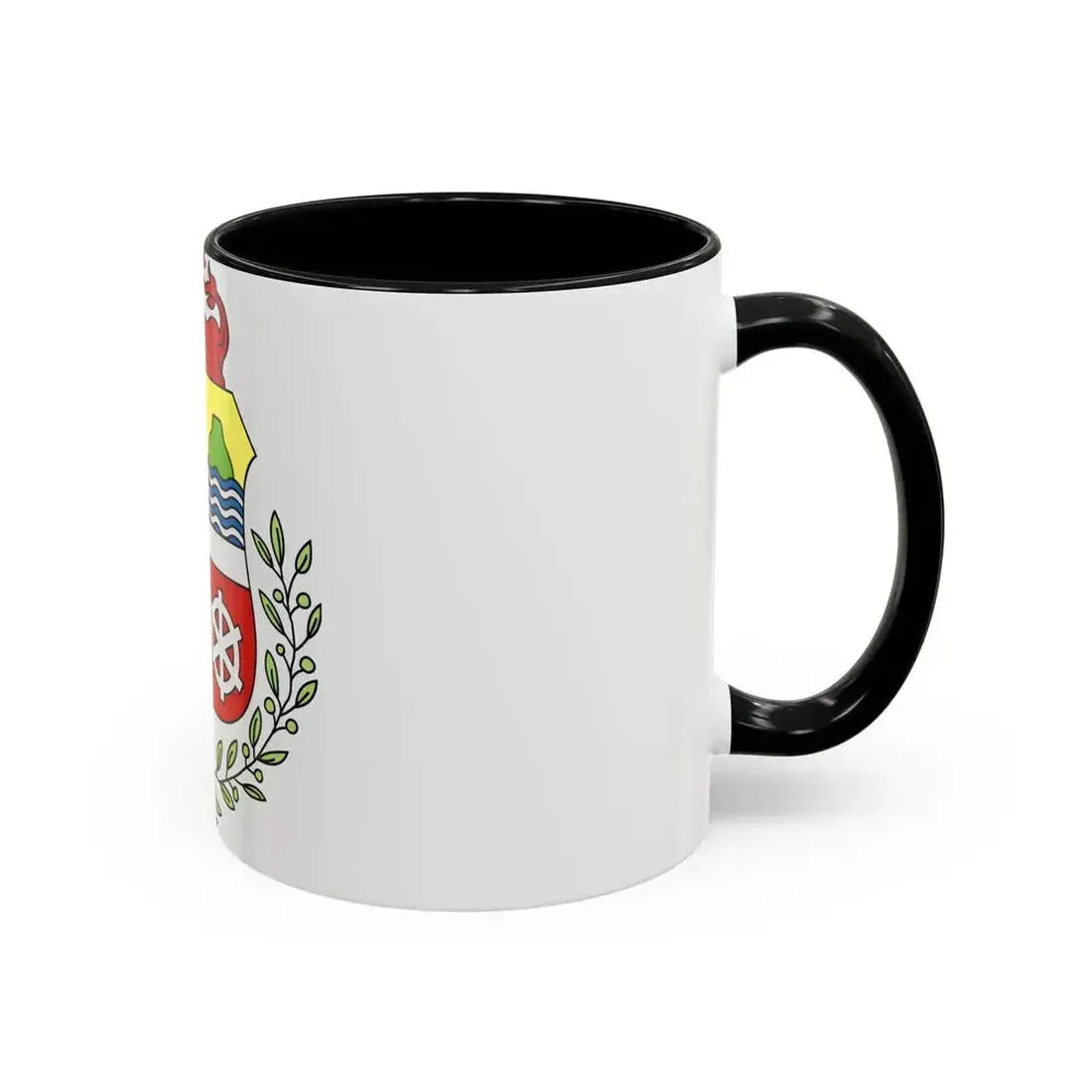 Coat of arms of Aruba - Accent Coffee Mug - Go Mug Yourself