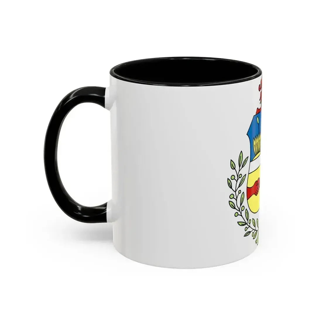 Coat of arms of Aruba - Accent Coffee Mug - Go Mug Yourself
