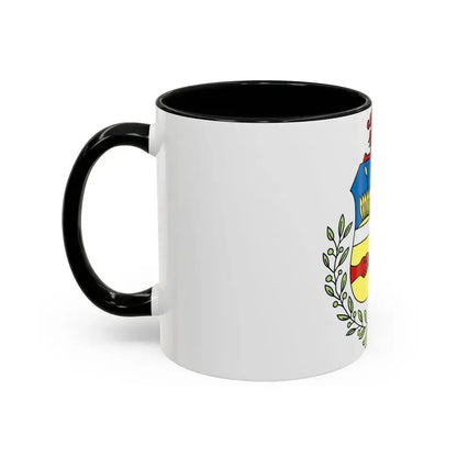 Coat of arms of Aruba - Accent Coffee Mug - Go Mug Yourself