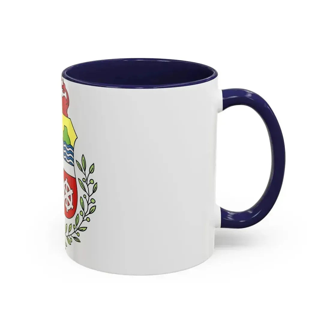 Coat of arms of Aruba - Accent Coffee Mug - Go Mug Yourself