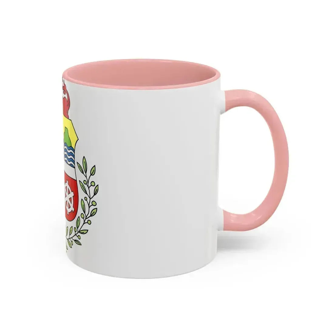Coat of arms of Aruba - Accent Coffee Mug - Go Mug Yourself