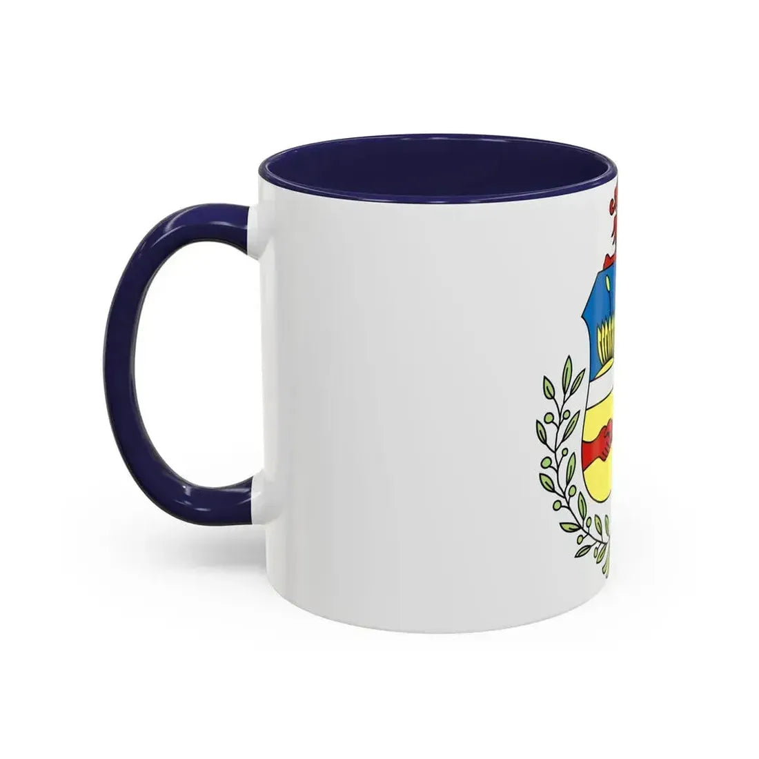 Coat of arms of Aruba - Accent Coffee Mug - Go Mug Yourself