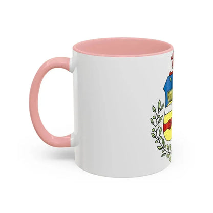 Coat of arms of Aruba - Accent Coffee Mug - Go Mug Yourself
