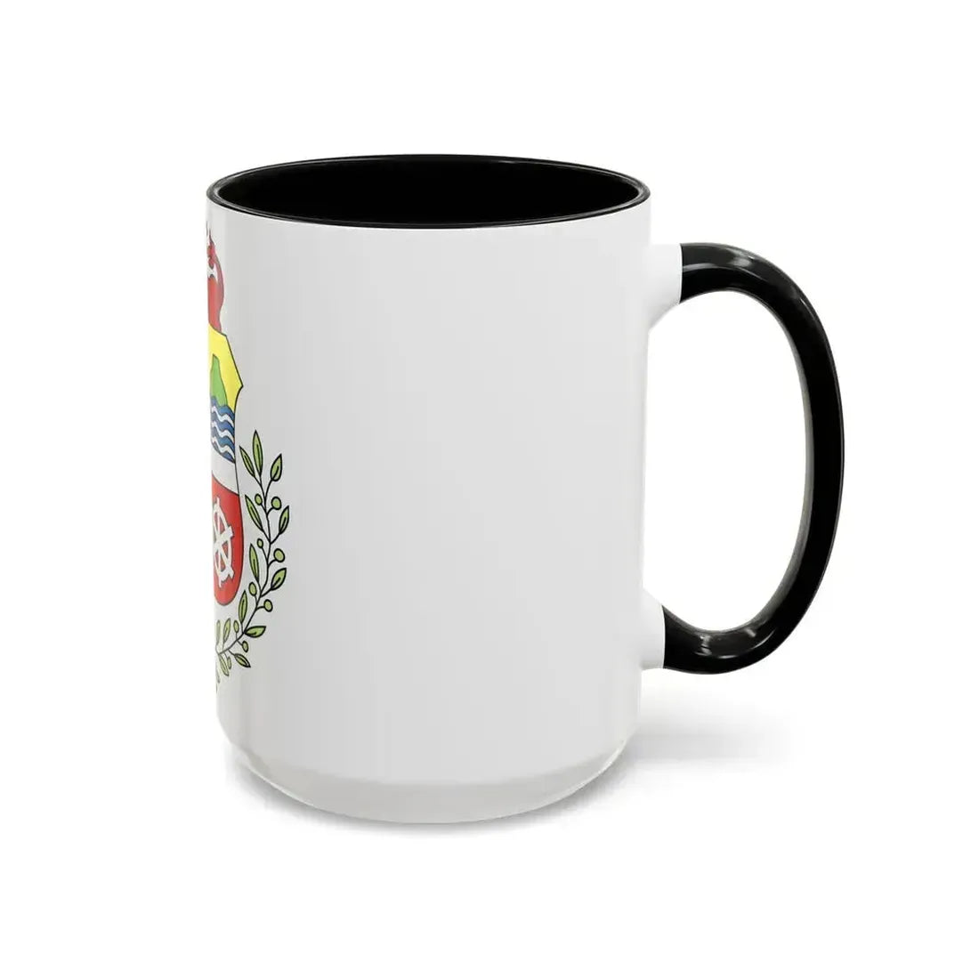 Coat of arms of Aruba - Accent Coffee Mug - Go Mug Yourself