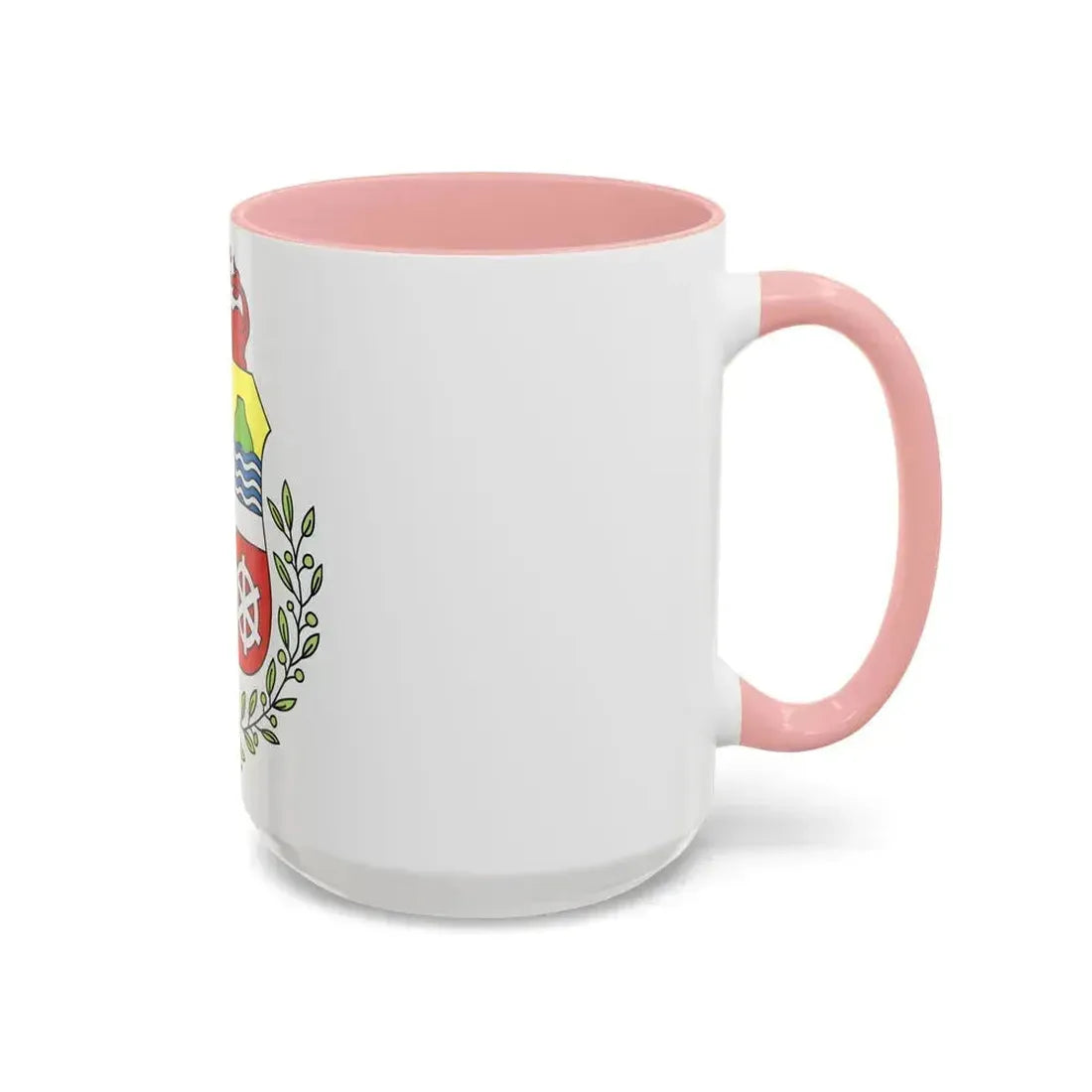 Coat of arms of Aruba - Accent Coffee Mug - Go Mug Yourself