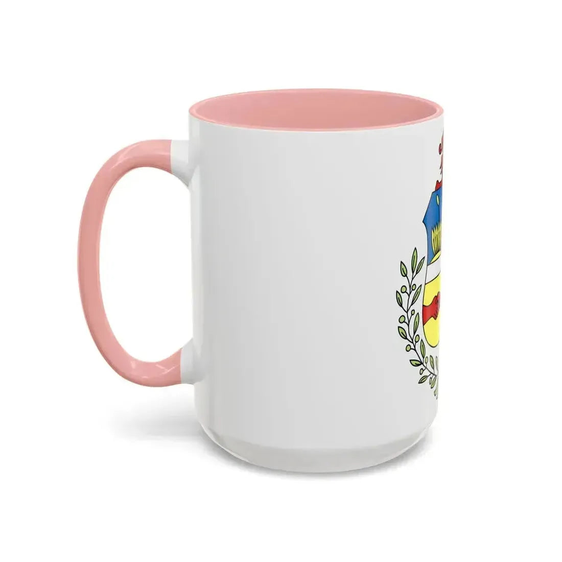 Coat of arms of Aruba - Accent Coffee Mug - Go Mug Yourself