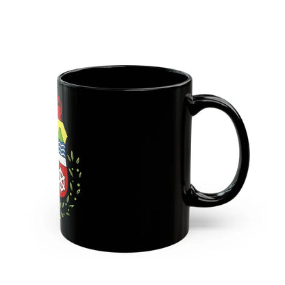 Coat of arms of Aruba - Black Coffee Mug-Go Mug Yourself