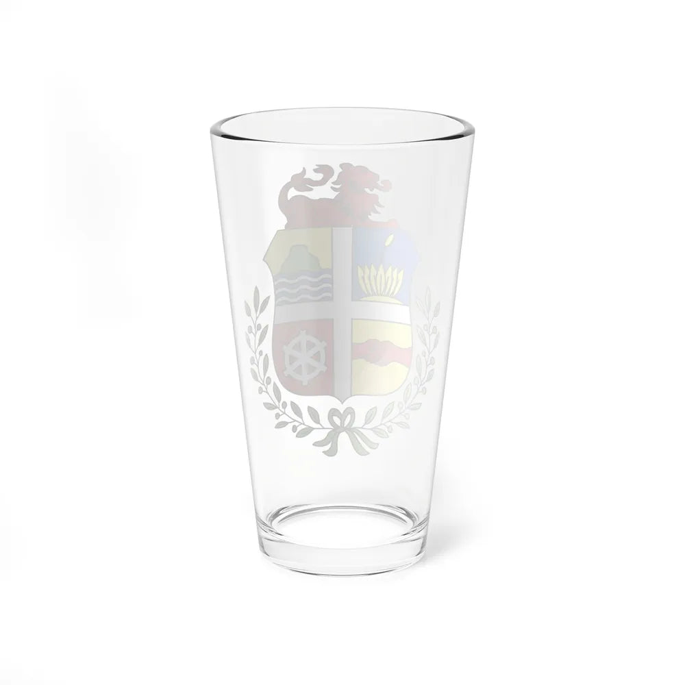 Coat of arms of Aruba - Pint Glass 16oz-Go Mug Yourself